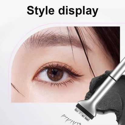 Transform Your Look with the Reusable 2-in-1 Eyelash Ink Seal Pen – Effortless Lower Eyelash Makeup in Black or Brown!