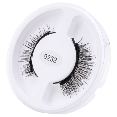 Elevate Your Look with Our Wholesale Reusable Magnetic False Eyelashes - 5 Pairs Magnetic Eyelash Kit with Tweezers for Stunning Makeup Styles